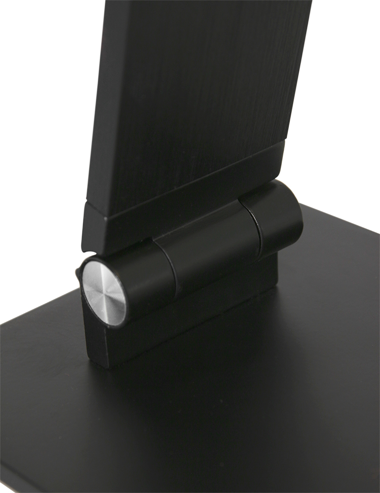Lampe de bureau LED, lampes de bureau avec 3 modes d'éclairage et gradation  continue, lumière de bureau 360 col de cygne flexible avec porte-stylo et  support de téléphone portable pour la lecture