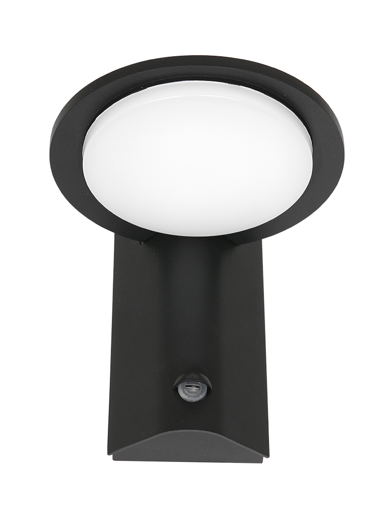 Lampe extérieure LED Design avec détecteur de mouvement 20W - Noir  (LF5020P) ELRO