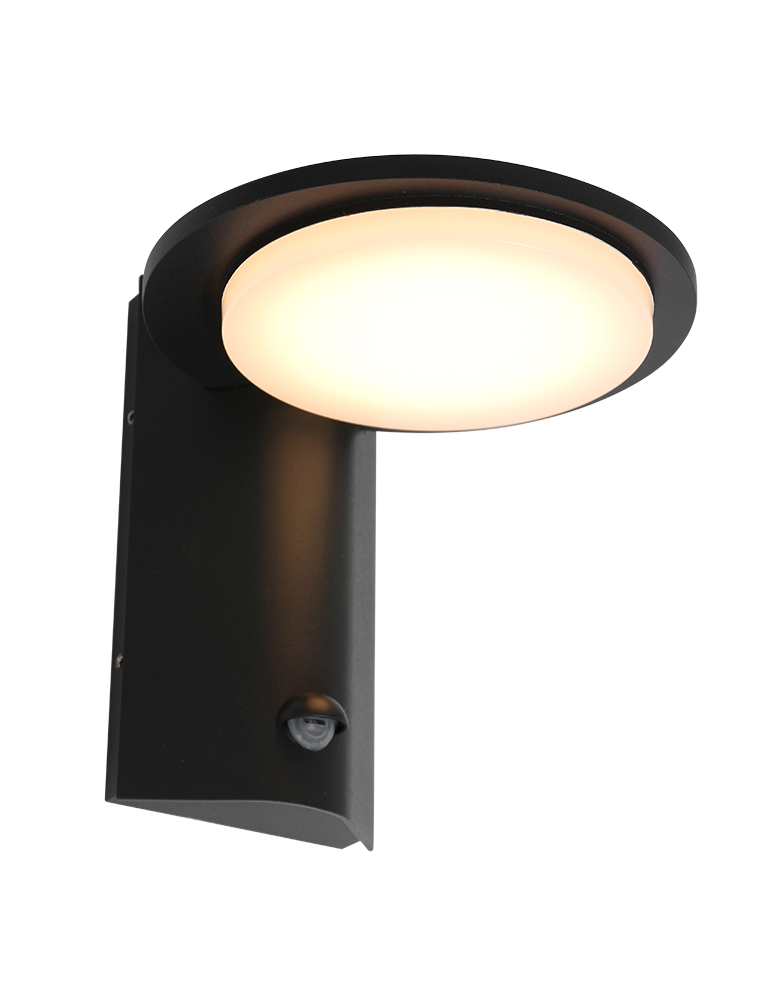 Lampe d'extérieur moderne noire 80 cm IP44 - Gleam