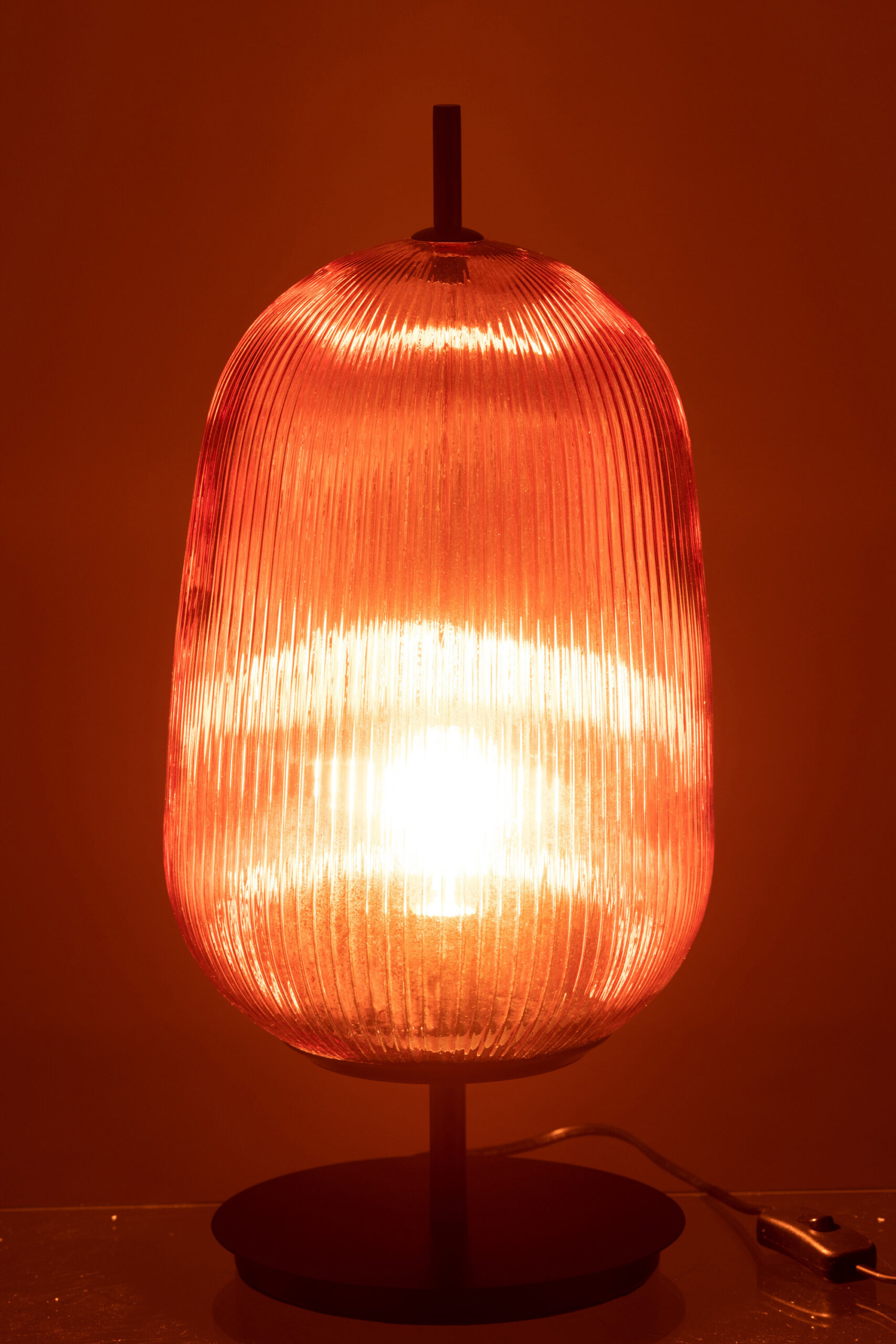 Lampe de bureau E27 couleur Rouge rétro