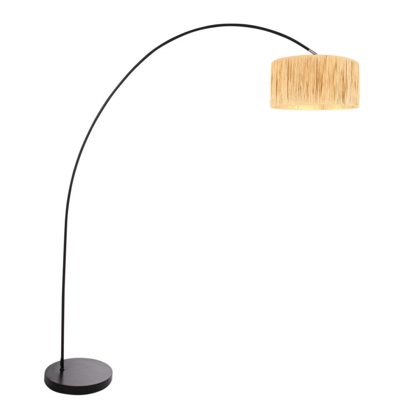 base-de-lampe-noire-ronde-mexlite-solva-naturel-et-noir-3740zw