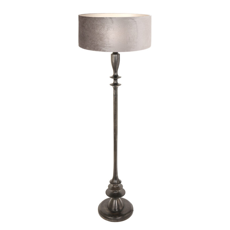 lampadaire-classique-argent-noir-steinhauer-bois-noirantique-et-argent-3776zw-2