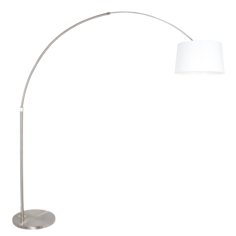 lampadaire-en-arc-ajustable-steinhauer-sparkled-light-transparent-et-noir-9674st