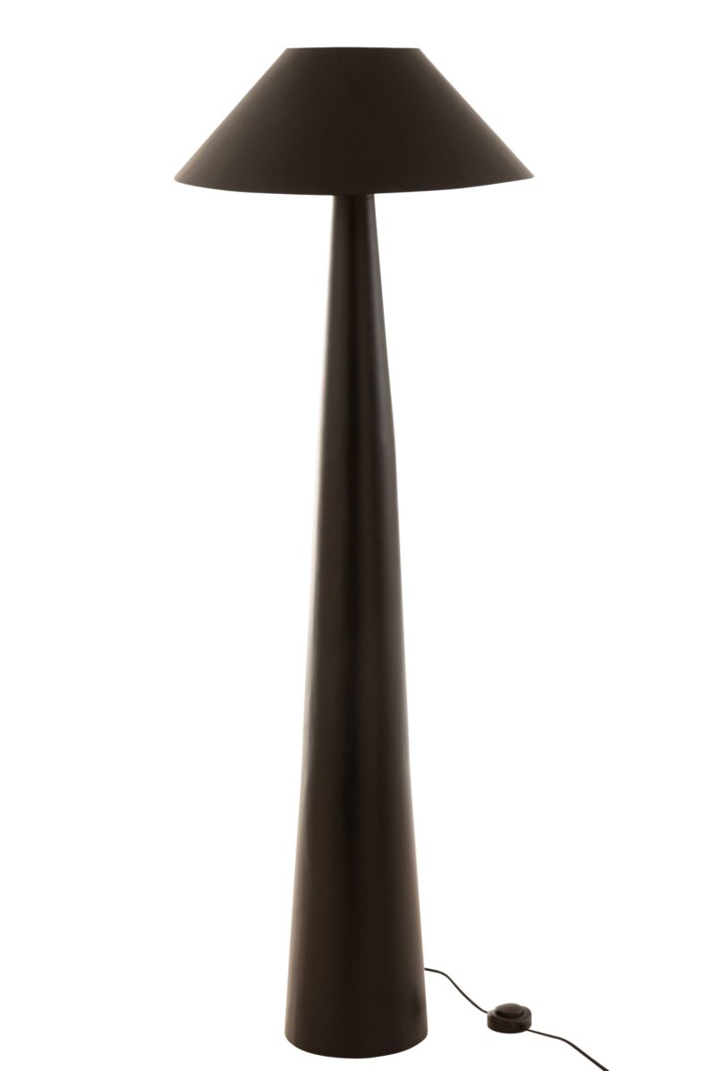 lampadaire-moderne-noir-avec-base-en-forme-de-cone-jolipa-charlie-15659-4