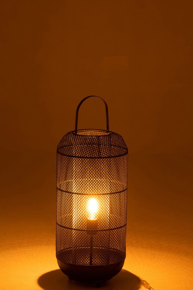 lampe-de-table-moderne-lanterne-noire-jolipa-donny-15538-5