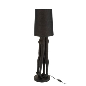 lampe-de-table-moderne-noire-avec-figures-humaines-jolipa-couple-resin-21552-2
