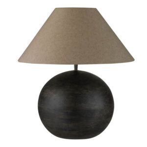 lampe-de-table-moderne-noire-et-beige-jolipa-mia-99008