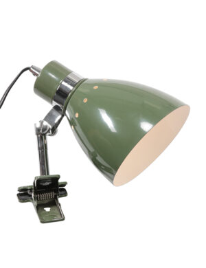 lampe-de-table-noire-bras-dabat-jour-flexible-steinhauer-spring-vert-et-metal-6827g