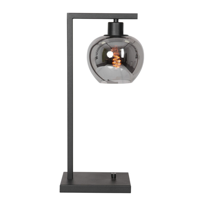 lampe-de-table-noire-et-verre-de-style-industriel-steinhauer-lotus-verre-fume-et-noir-3651zw-15