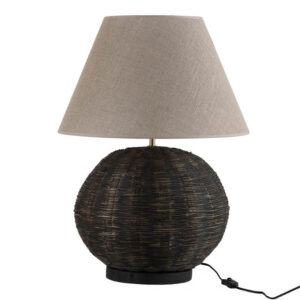 lampe-de-table-rustique-beige-et-noire-jolipa-ozzy-85191