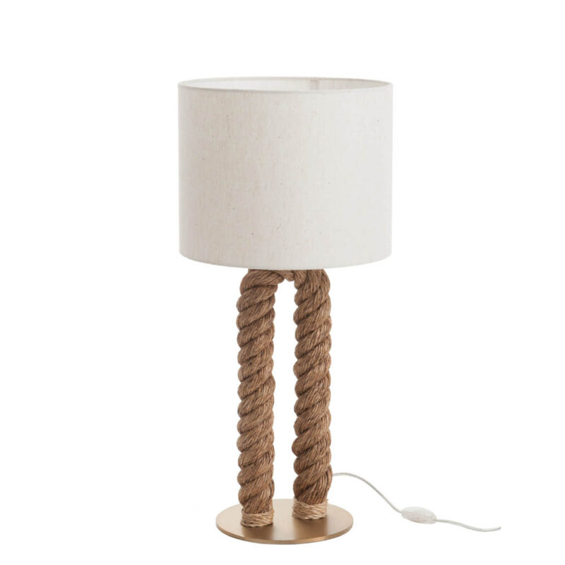 lampe-de-table-rustique-blanche-avec-pied-en-corde-jolipa-pillar-82172-2