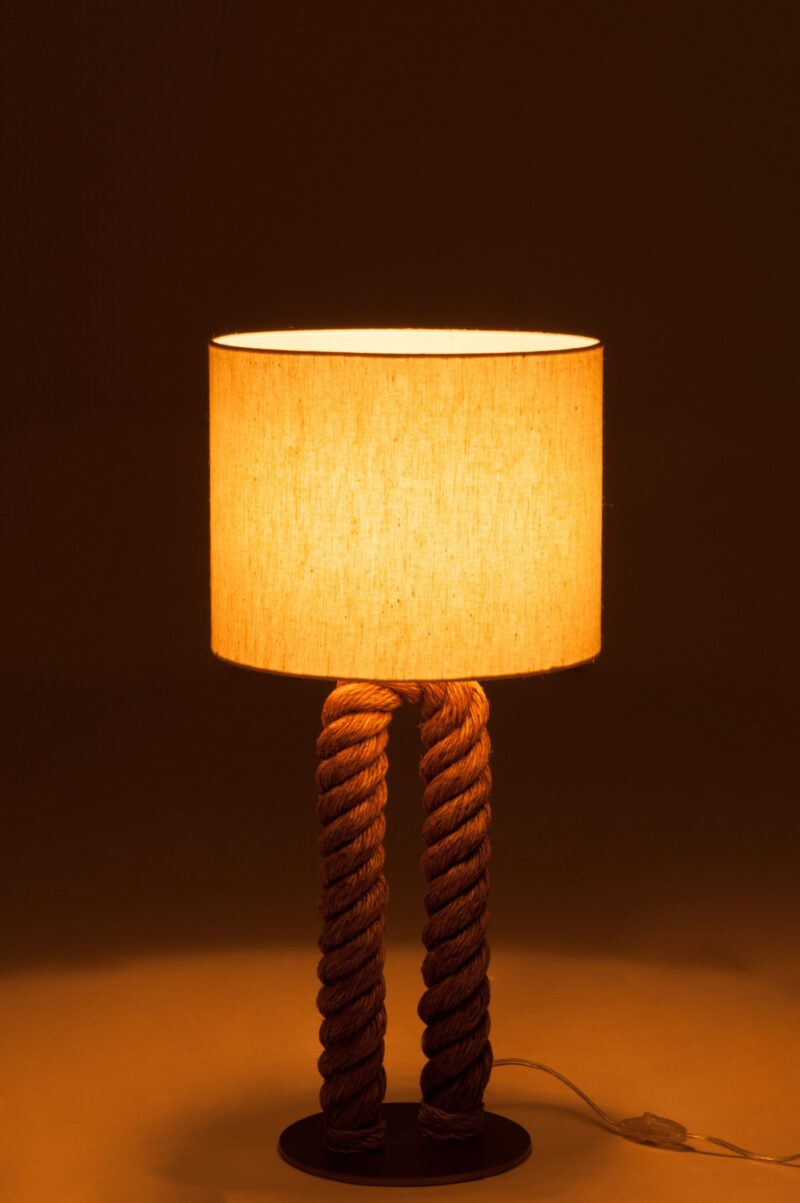 lampe-de-table-rustique-blanche-avec-pied-en-corde-jolipa-pillar-82172-4