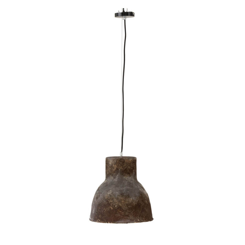 suspension-rustique-brune-marbree-jolipa-earthenware-96095-2