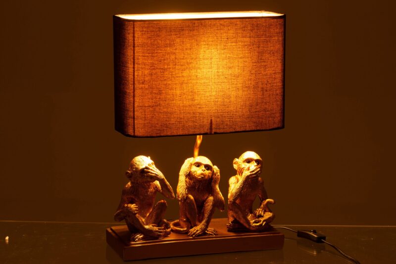 klassieke-zwart-gouden-tafellamp-trio-apen-jolipa-monkey-poly-16048-3