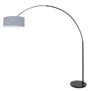 lampe-arc-moderne-noire-steinhauer-sparkled-light-3929zw-1