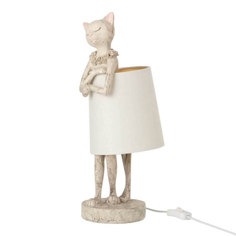 romantische-witte-tafellamp-kat-jolipa-cat-poly-11466