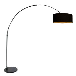 lampadaire-arc-noir-steinhauer-sparkled-light-3965zw