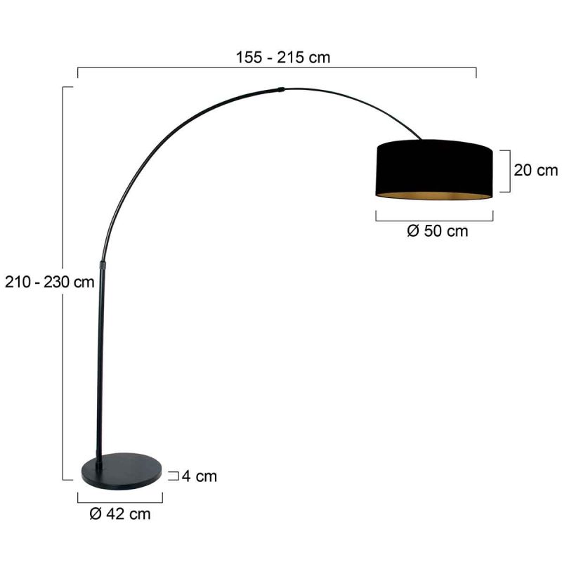 lampadaire-arc-noir-steinhauer-sparkled-light-3965zw-5