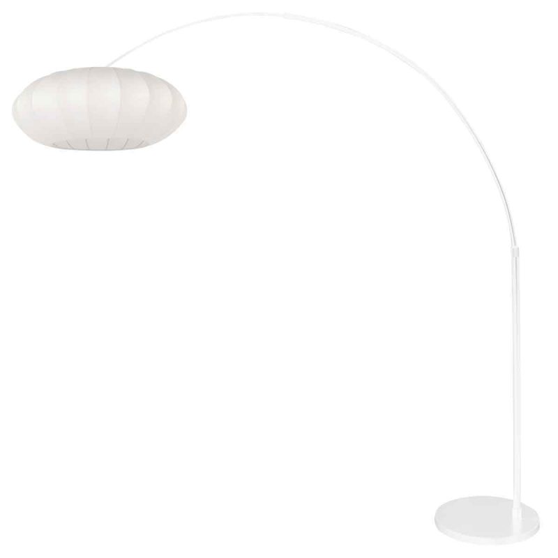 lampe-arc-scandinave-blanche-avec-abat-jour-en-lin-steinhauer-sparkled-light-4185w-1