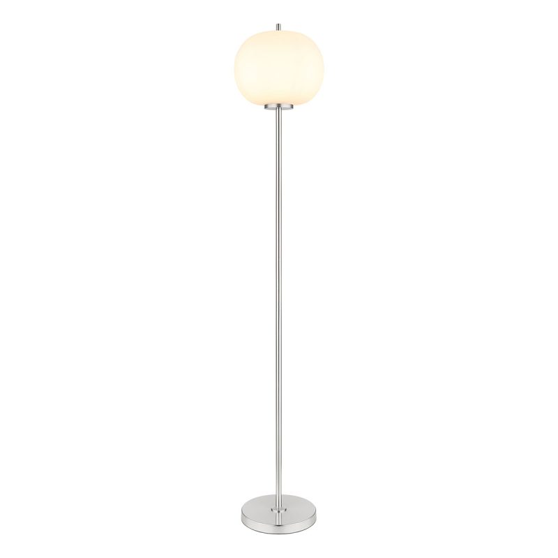 lampadaire-classique-en-nickel-métal-globo-blacky-i-15345sno