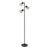 lampadaire-noir-métal/bois-à-3-abat-jours-diamant-globo-priska-54017-3s