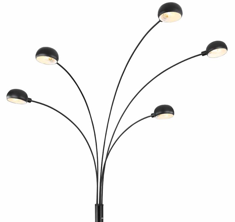 lampe-de-sol-5-lumieres-noir-abat-jours-domes-globo-seymour-58228nb-1