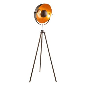 lampe-de-sol-industrielle-en-forme-de-dôme-marron-doublée-or-globo-xirena-i-58307