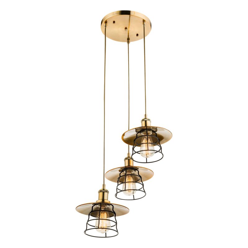 suspension-vintage-en-métal-bronze-globo-viejo-15086-3h