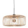 suspension-noire-avec-abat-jour-rond-naturel-steinhauer-sparkled-light-4152zw